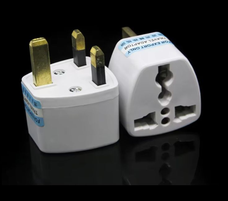 Universal AU US EU to UK Travel Wall Adapter Converter 3 Pin AC Power Plug
