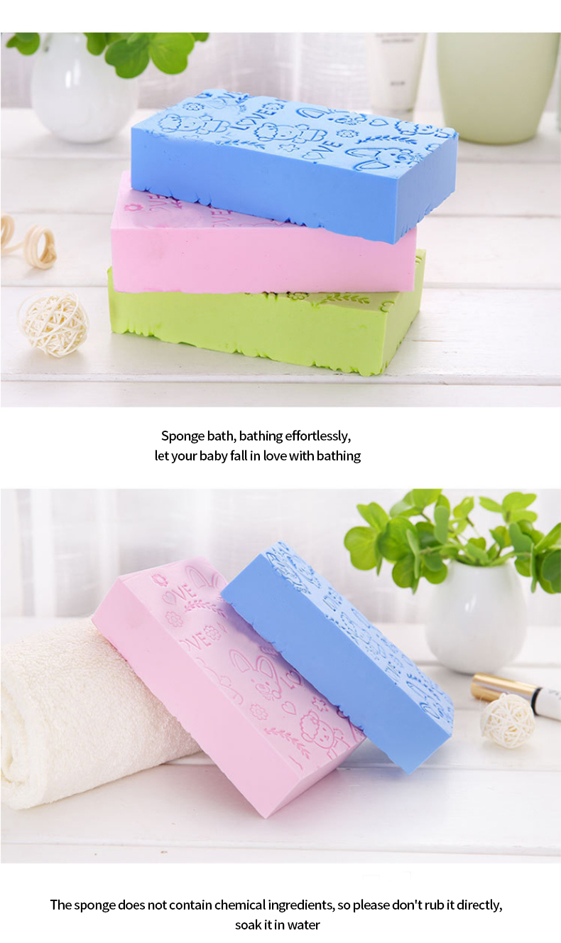 Ultra Soft Exfoliating Sponge Shower Brush, Moisturizer and Exfoliating Body Sponge for Shower, Spa Cellulite Massager Dead Skin Sponge Remover for Body