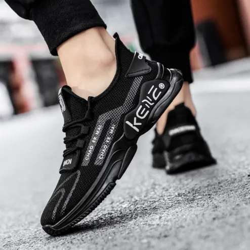 Black running outlet shoes fashion