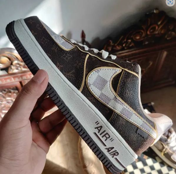 Nike Air Force 1 Low Louis Vuitton Monogram Brown