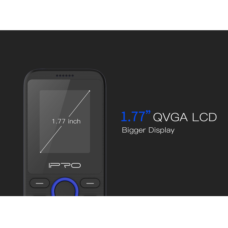 IPRO A6Mini Feature Phone 1.77inch Bar Mobile Phones Cellphone Phone Original Manufacture