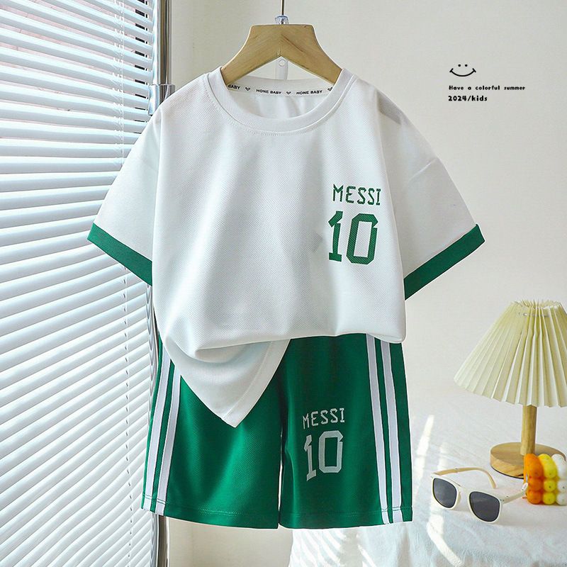 Boys' summer sports basketball suit training suit TJLM2402