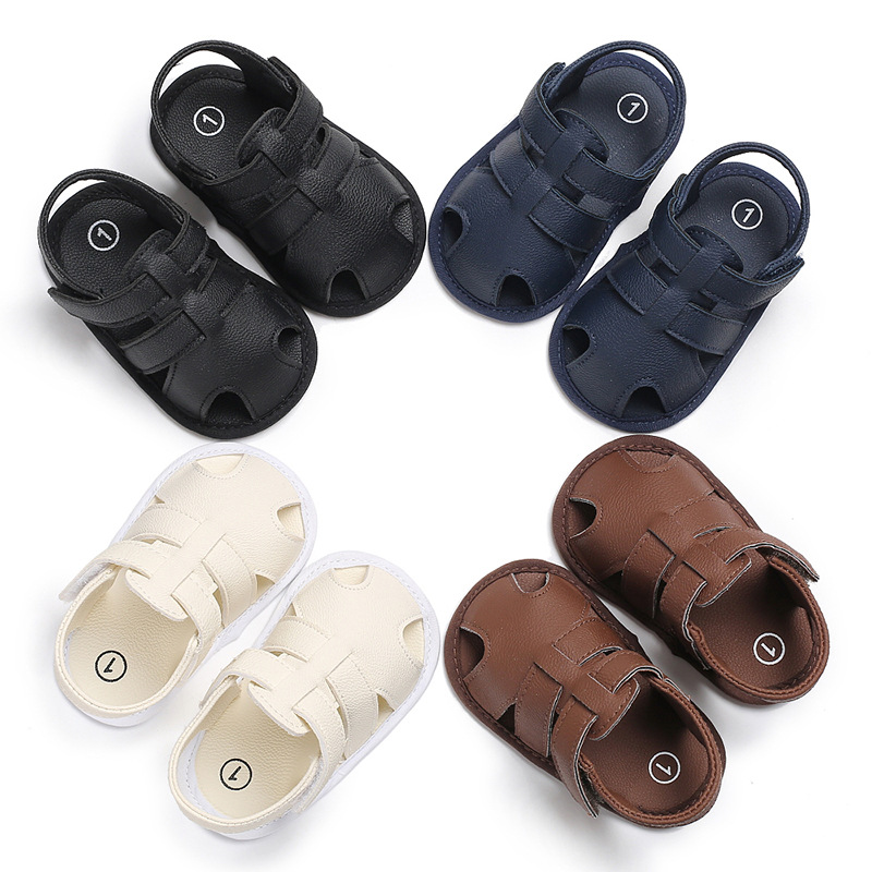 C-331 Baby First Walkers Baby 0-18 months Boy Girl Slippers Toddler Kids Nursery School Summer New Leather Shoes