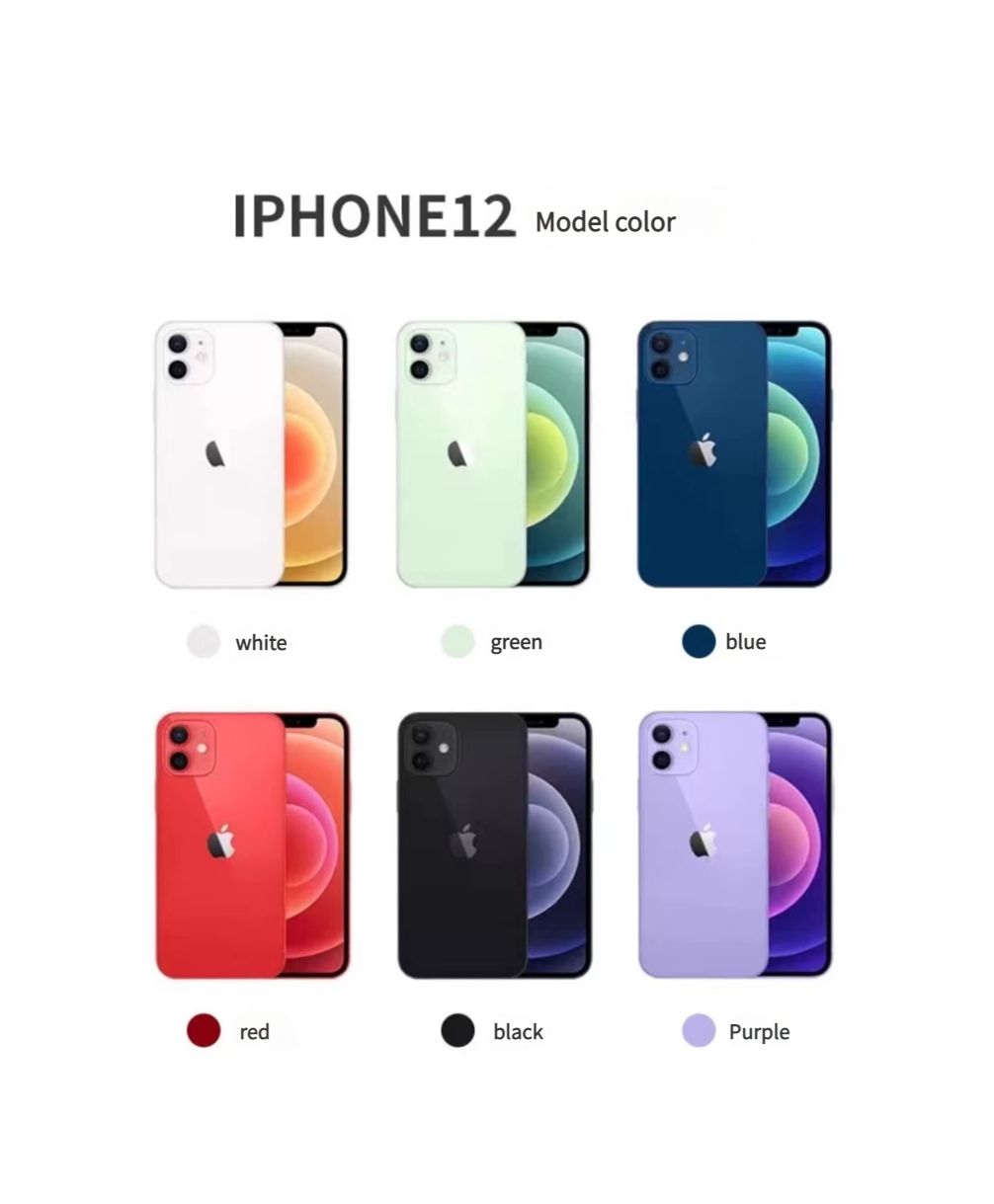 [Low Price Offer] Refurbished Apple iPhone 12-64GB|128GB|256GB-Fully Unlocked-Excellent Model
