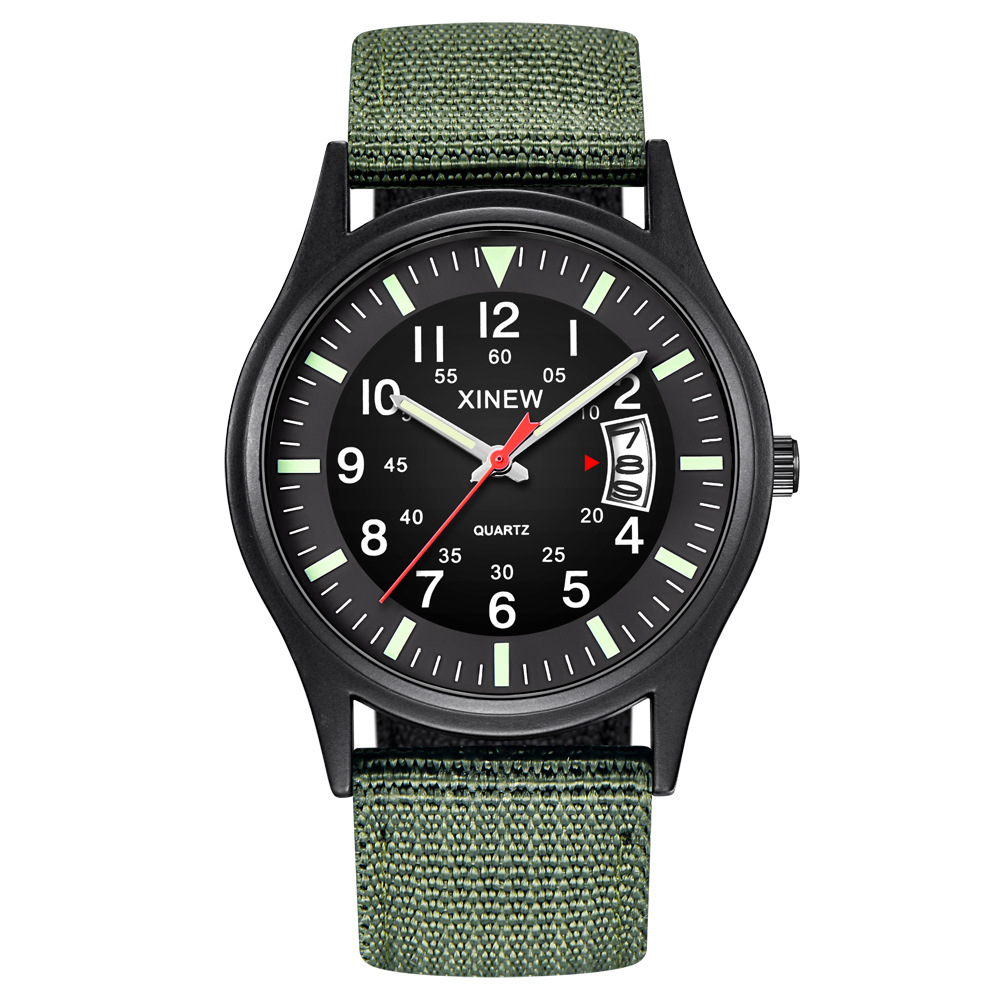 1158 black army analog watch men's rmy field tactical sports watch work watch waterproof outdoor casual quartz watch 