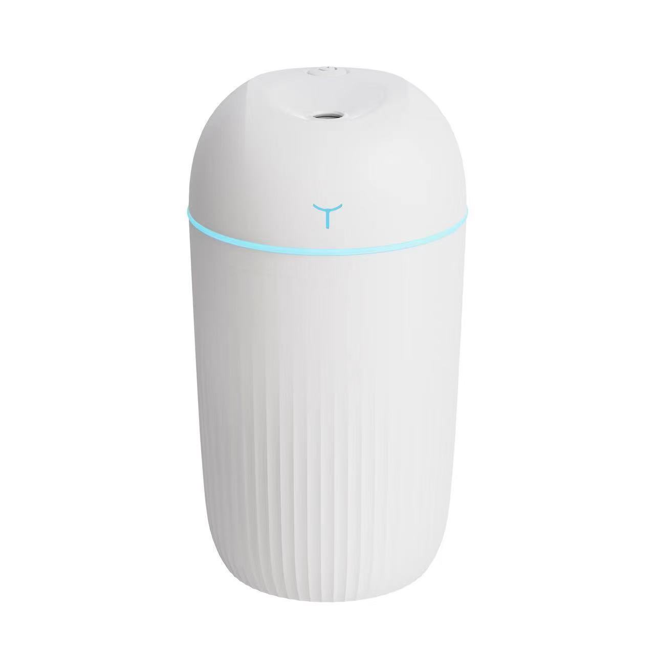 420ML Niu Niu office desktop humidifier car aromatherapy home bedroom mute large-capacity hydrating humidifierwhite