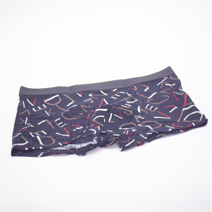 3-piece Gift Box Custom Logo Underwear Men- Male Basics Boxer Briefs Elastic Breathable Trendy Short