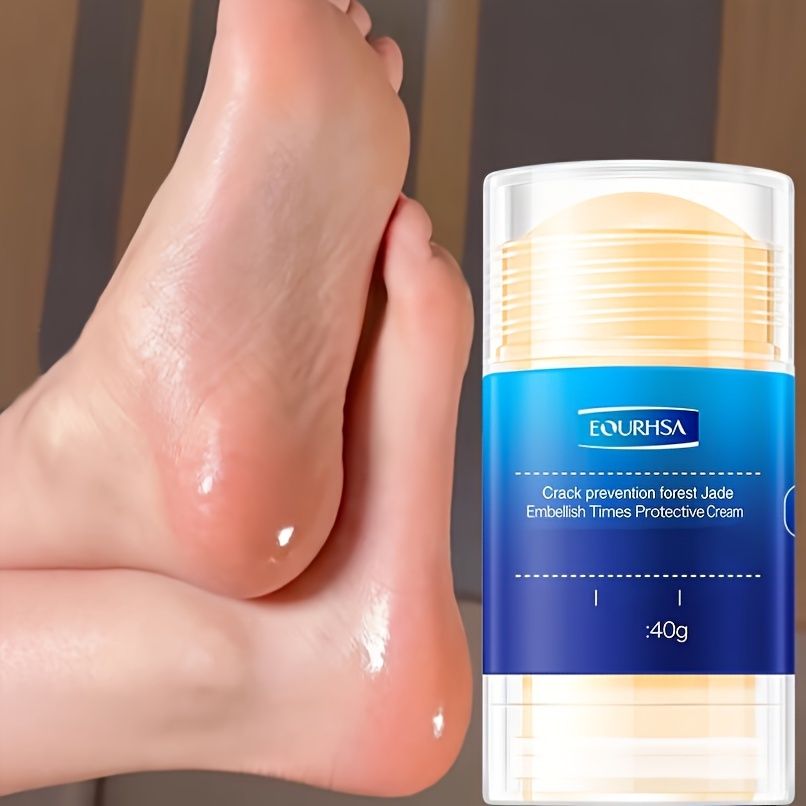 Limited time special buy 1 get 1 free - 2 Piece 40g Miracle Anti-Crack Foot Cream - Rapidly Heal & Nourish Dry, Cracked Feet - Intense Hydration, Softens Skin with Plant Squalene - Fortifies Against Future Damage