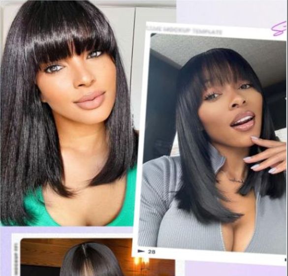 Lady Star Best Quality Straight Hair Wig - High-quality synthetic fiber Wig - Wig Style HSBB- 111106A/HSBB-121374/HSAA-121379