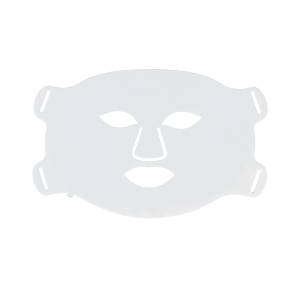 Colorful LED red light photon rejuvenation mask instrument beauty mask with neck home large row of lights beauty instrument, facial red light therapy, 7+1 color LED mask light therapy, portable rechargeable red light therapy mask instrument