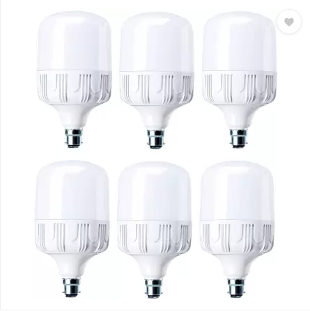 10pcs High Brightness Lumen LED Energy Saving Bulbs - 10w 20w 30w 50w B22 Pin Base Holder Type - For indoor, Outdoor