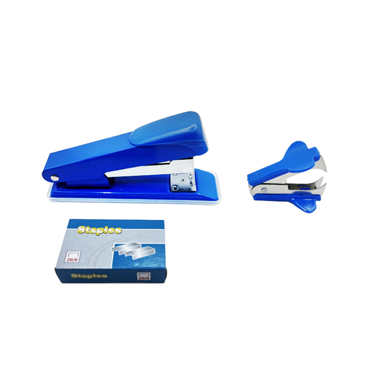 CY03C-3 3PCS Stapler Set Stapler+Staple Remover+Staples Office and School Use Office Stationery