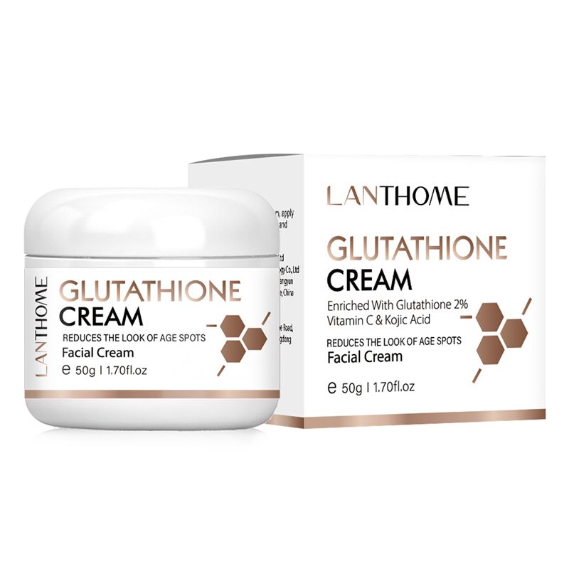 LANTHOME Glutathione face cream 50g whitening and moisturizing skin
