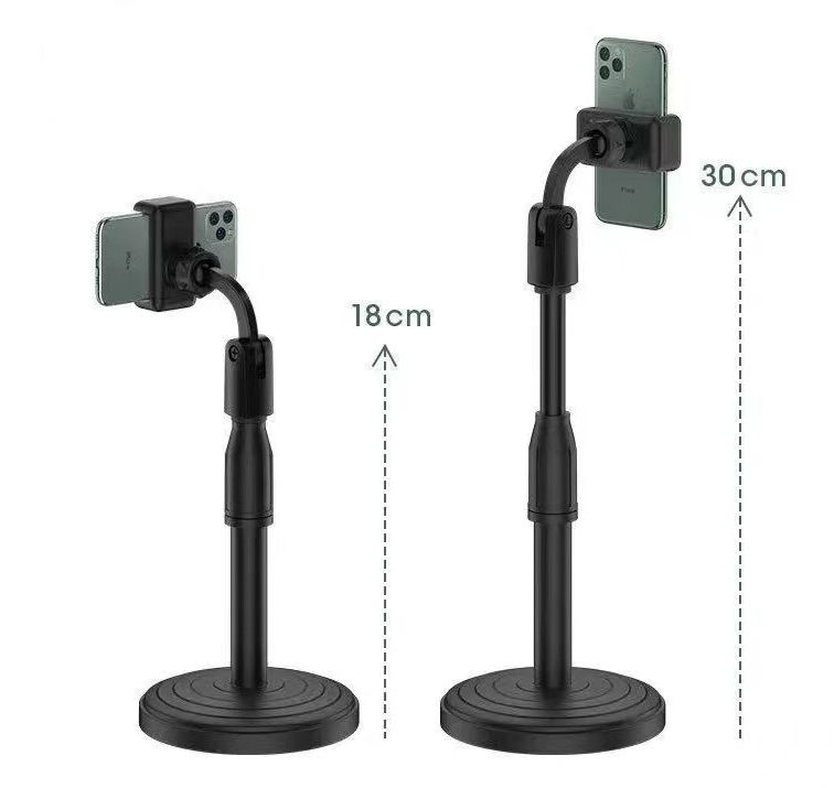 Mobile phone holder Adjustable desktop phone stand, multifunctional live streaming tool, selfie stick Phone Holder free shipping