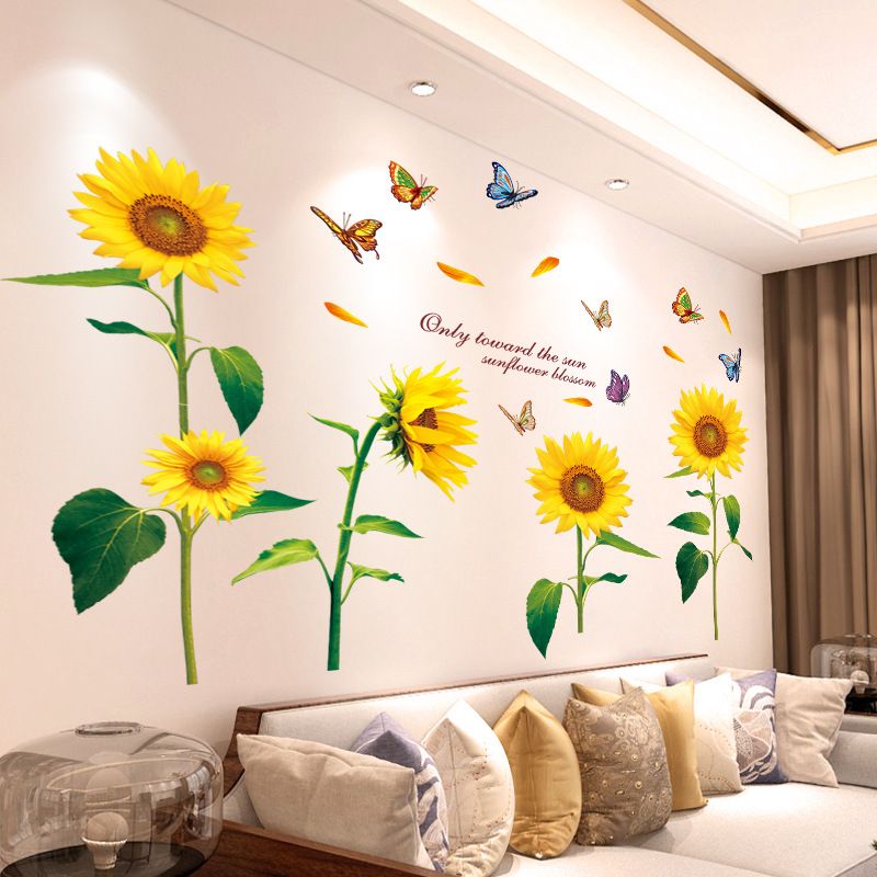 3D three-dimensional bedroom warm wall stickers, room layout, living room stickers, wall decoration wallpaper, self-adhesive bedside wall wallpaper