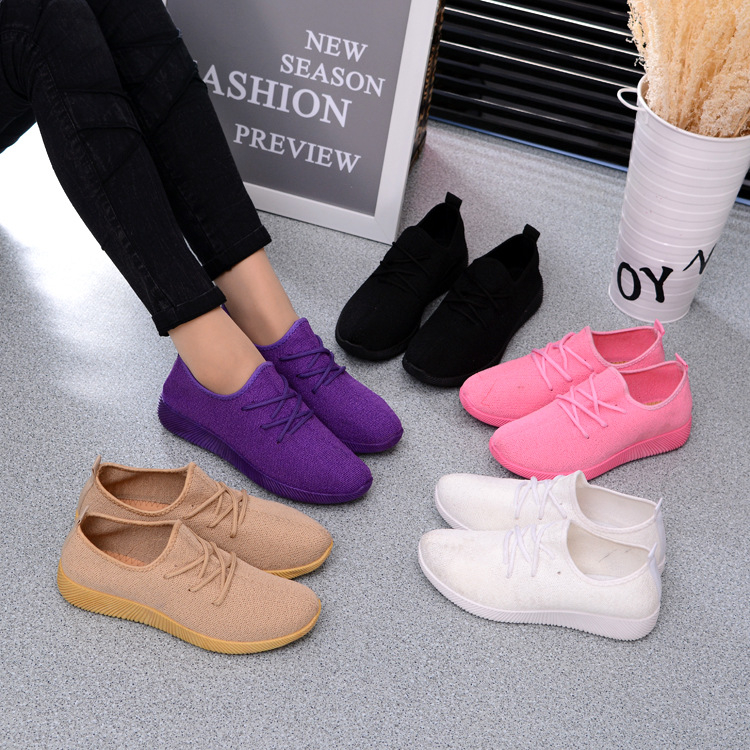 61y-30 Lady Sport Shoes Fitness Athletic Sneakers Women Running Gym Light Casual Soft Woman