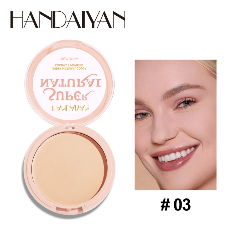 Powder female gentle and bright Powder Oil control waterproof lasting Moisture Concealer No card powder No makeup removal CRRSHOP women Waterproof, makeup setting, and not easy to fade ladies beauty care Makeup foundation present