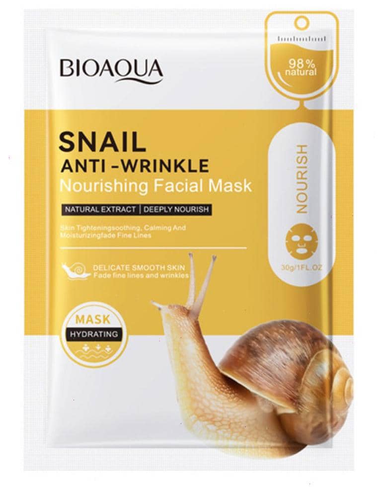 5 Types Antioxidant, Anti-wrinkle, Nourishing Whitening Facial Moisturizing Sheet Mask