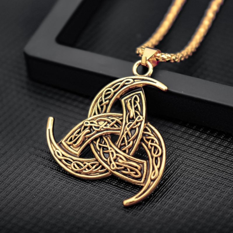 Necklace pendant necklace chain 60cm gold silvery Jewelry free shipping
