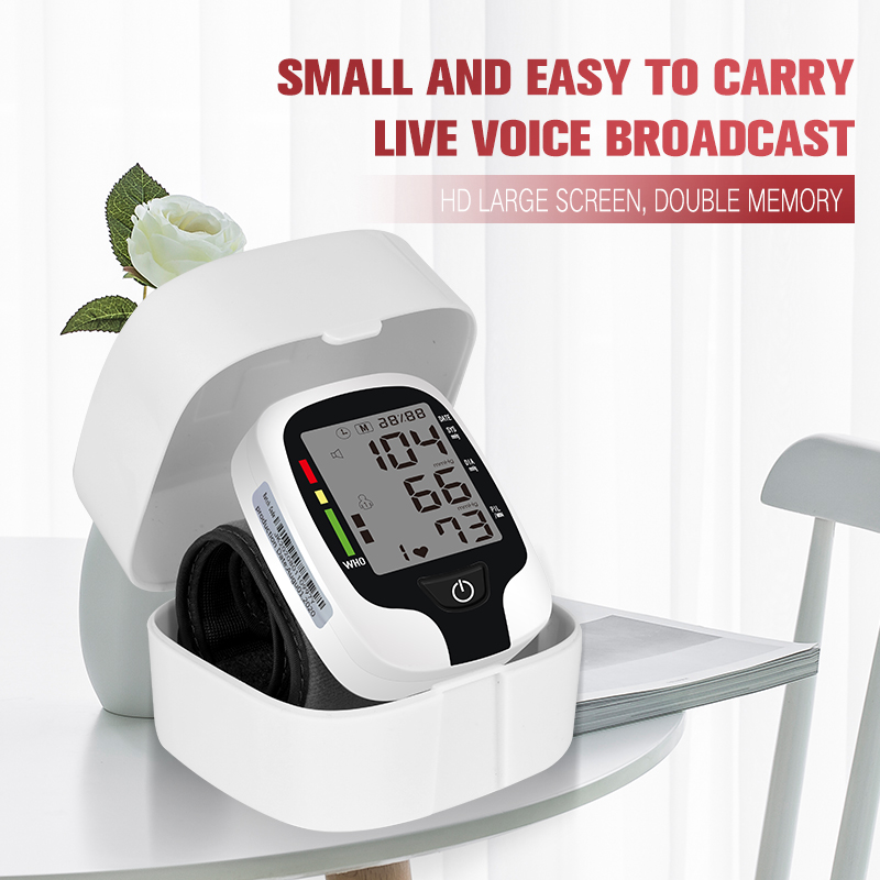 KWL-B03 Blood Pressure Monitor Automatic Adjustable Wrist Cuff Automatic Reading Memory for Home Use