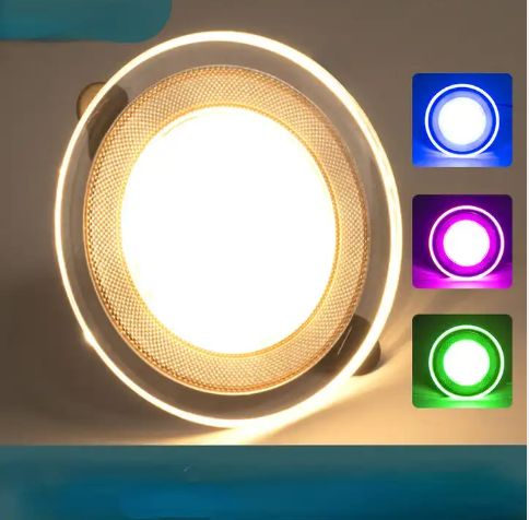 7W Recessed ceiling light led downlights Round indoor led spot light ceiling commercial panel light downlight