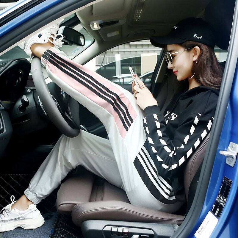 SP（KBD）Women's Summer New Thin Sweatpants Loose Casual Pants