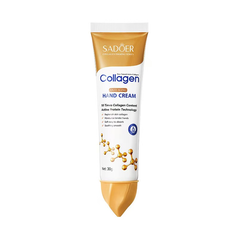 Gold bone collagen Anti aging Essence liquid skin care Serum face gel Deep moisturizing facial mask Whitening skincare seriesHand cream 30g