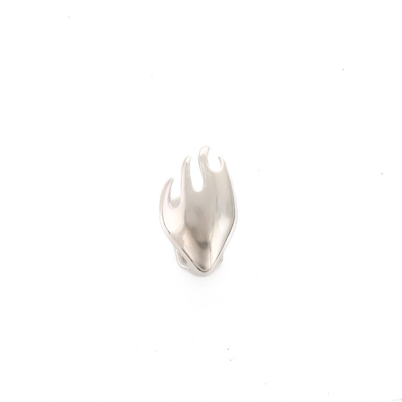 Hip Hop Braces Single Tooth Flame Teeth hip-hop teeth grillz tooth grillz【Heart flame shaped grillz】