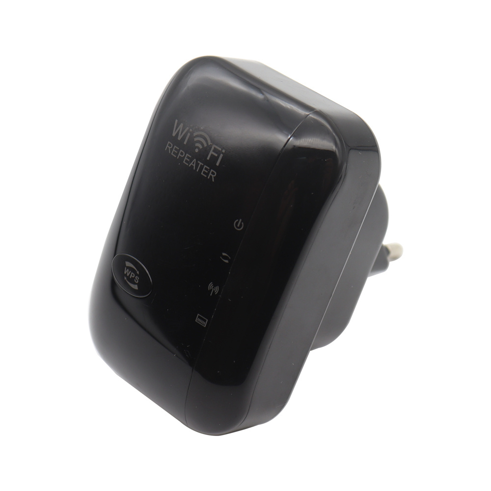 300Mbps WiFi Repeater WiFi Extender Amplifier WiFi Booster Wi Fi Signal 802.11N Long Range Wireless Wi-Fi Repeater Access PointBlack