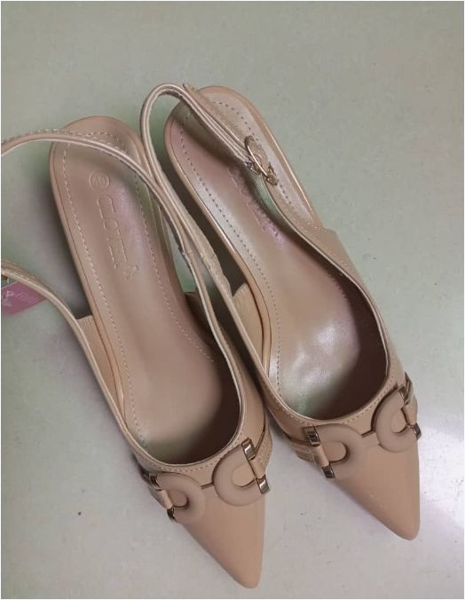 High Heels Shallow-toe Pointed Work Shoes For Office Lady Soft Leather Thin Heel- CLOVER sandals high heels shoes for women
