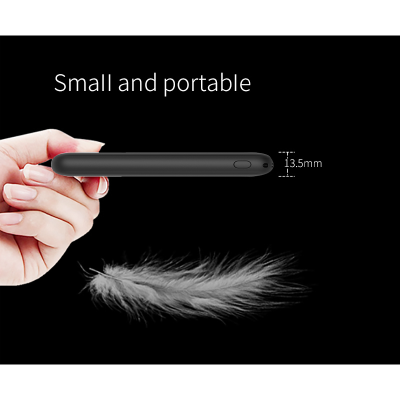 IPRO FB5 Portable Powerbank Mobile Phone Charger Ultra Compact Charger Power Bank 5000mAh External Battery Pack Dual Output Port with LED