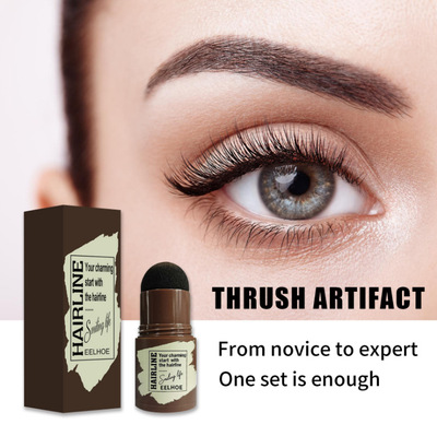  EyeBrow Stamp Shaping Kit Eyebrow Stencils Waterproof Long Stick Shape Stamp Brow Lasting Natural Contouring Makeup Kit 