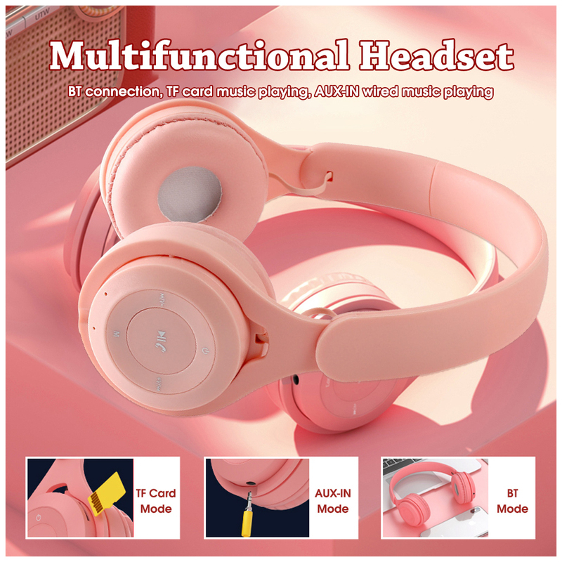 Y08 Headphones Bluetooth Headset Earphone Wireless Headphones Stereo Foldable Sport Earphone Micro Headset Hands Free MP3 Player