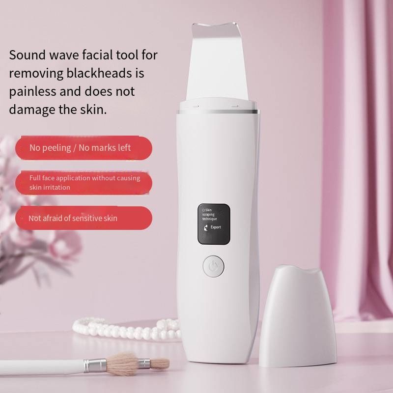 2026 New Ultrasonic Skin Scrubber Multifunctional Facial Cleansing Machine Electric Blackhead Removal Pore Cleaner Skin Essence Import Beauty Device For Home Skincare