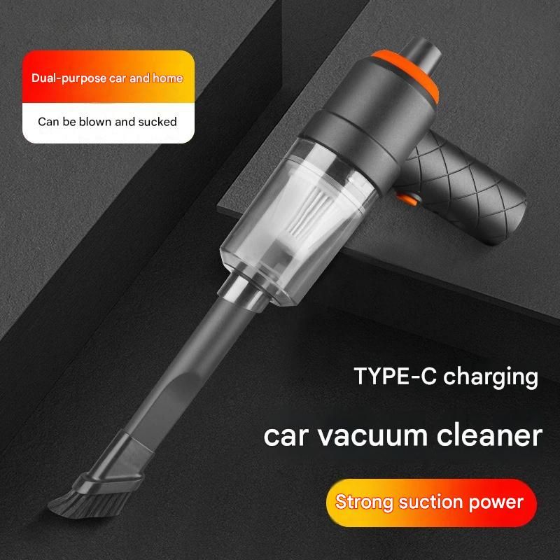 Wireless Car Vacuum Cleaner, High Suction Rechargeable Mini Handheld Vacuum, 2-in-1 Blow & Suction Dual Use High Power Dust Collector for Car Home
