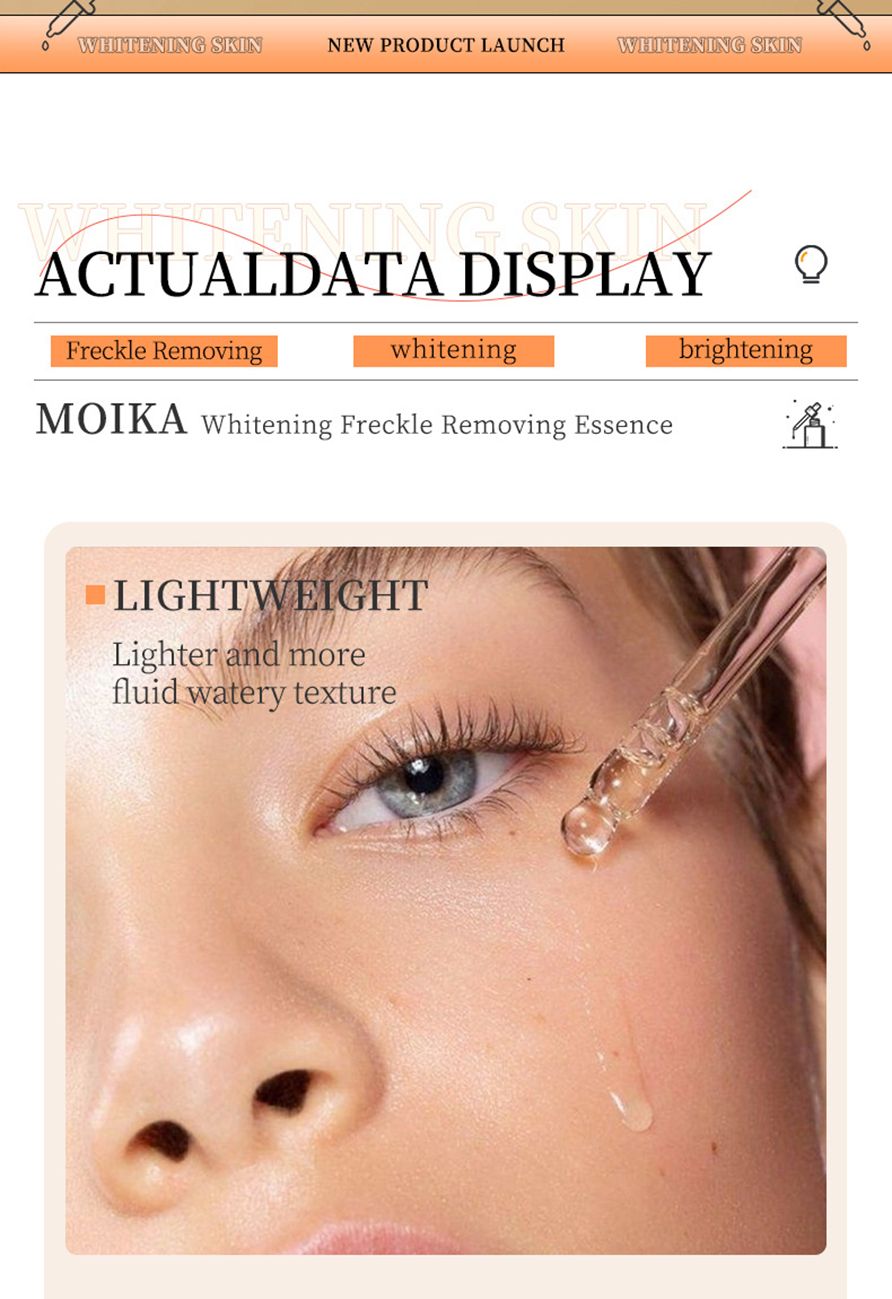 MOIKA Whitening and Anti-Freckle Essence Anti-Wrinkle Firming Skin Care Essential Oil