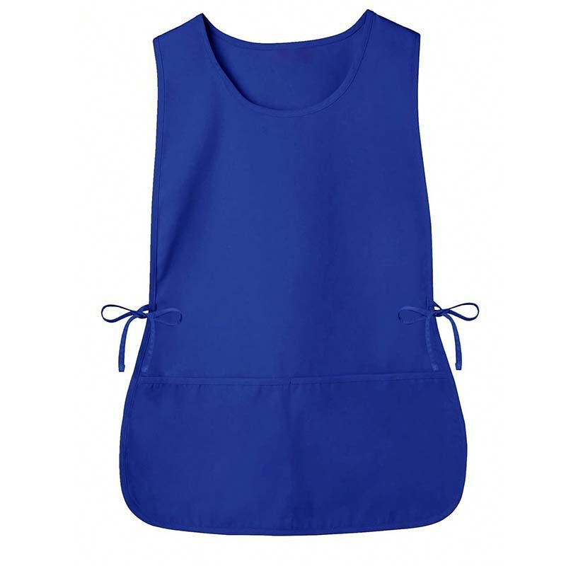 Unisex Sleeveless Salon Apron, Tie Side Barber Vest Apron with Front Pocket, Water Resistant Hairdressing Smock for Men Women, 2 Colors Available