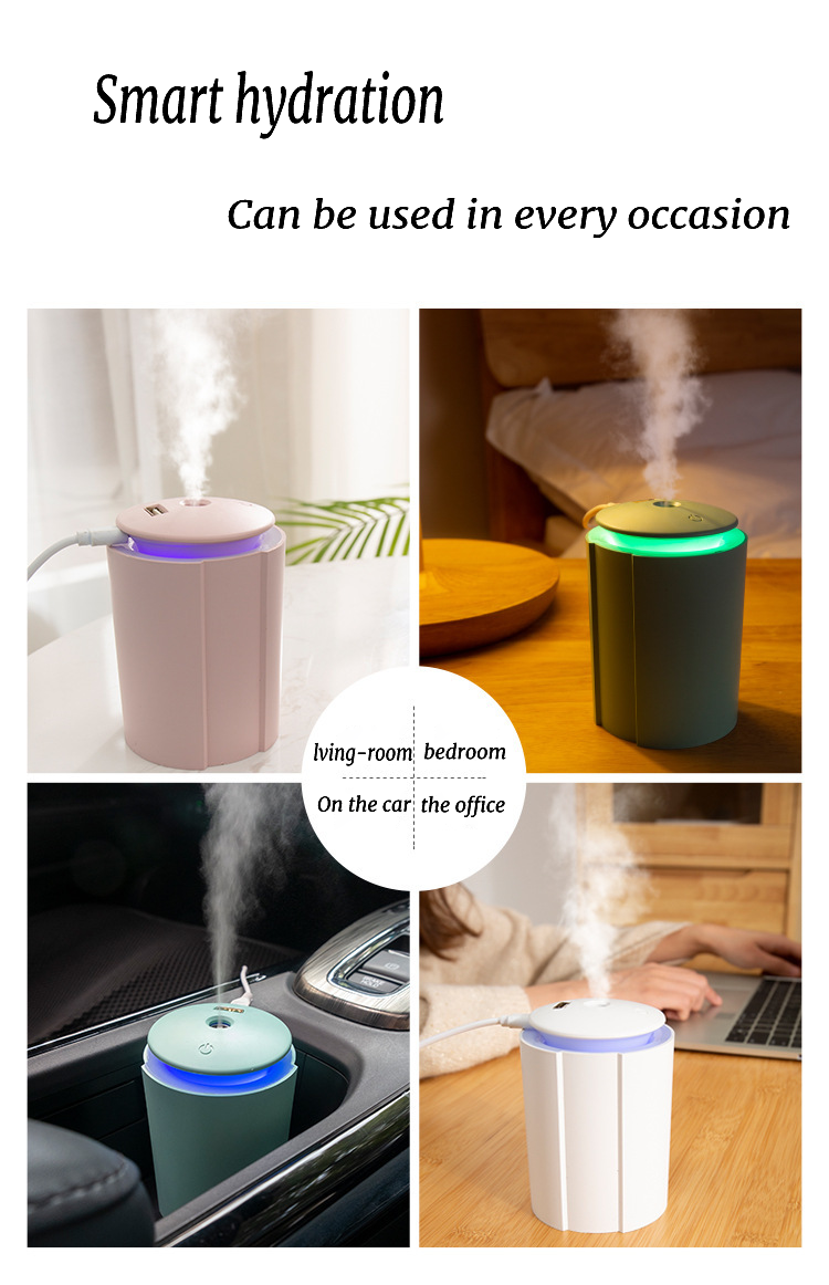 New USB Mini Car Humidifier Home Quiet Humidifier Air Spray Humidifier