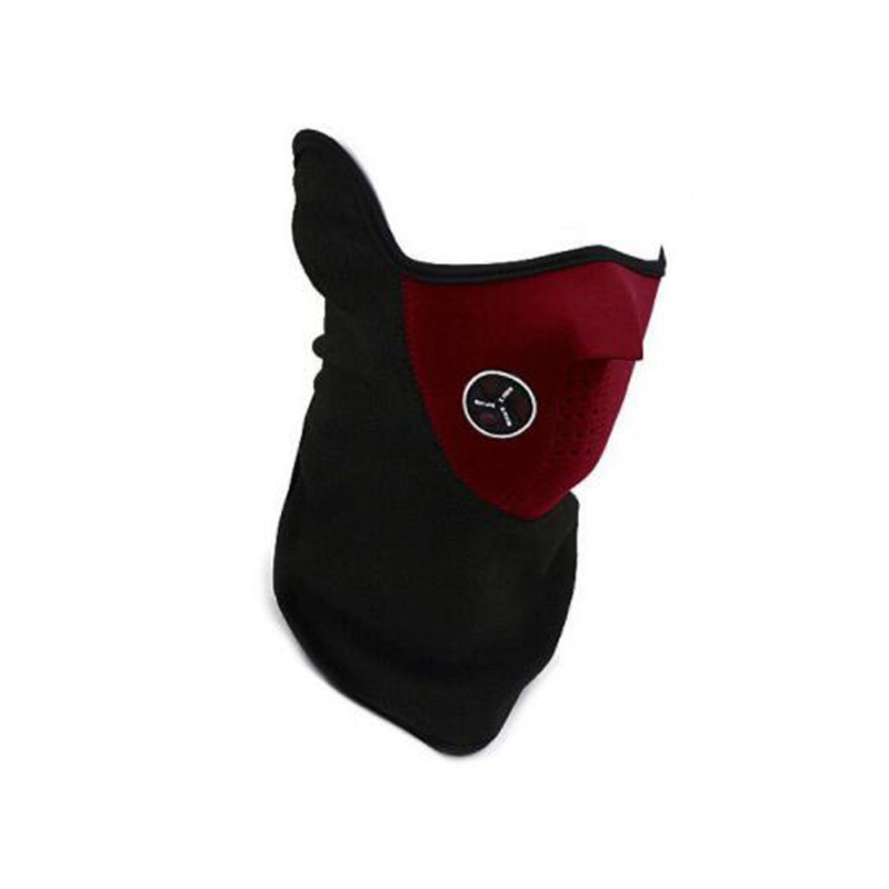 Windproof Bike Bicycle Cycling Mask Ski Snowboard Outdoor Masks Dust Neoprene Neck Warm Half Face Mask Winter Sport Mask
