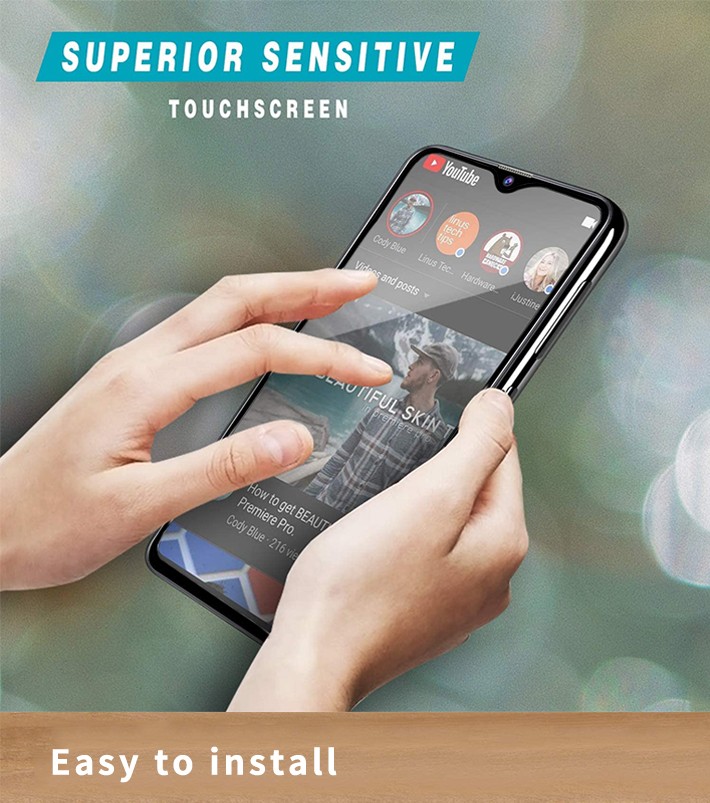 Tospino Tempered Glass Screen Protector for Samsung Galaxy A20