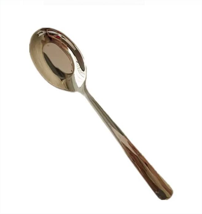 Portable travel student spoon - stainless steel flatware 