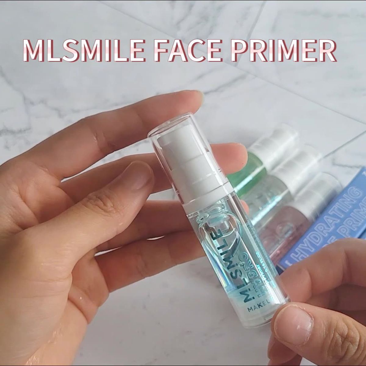 MLSMILE cross-border special moisturizing makeup front cream light, transparent, moisturizing and priming gel skin color brightening makeup front gel