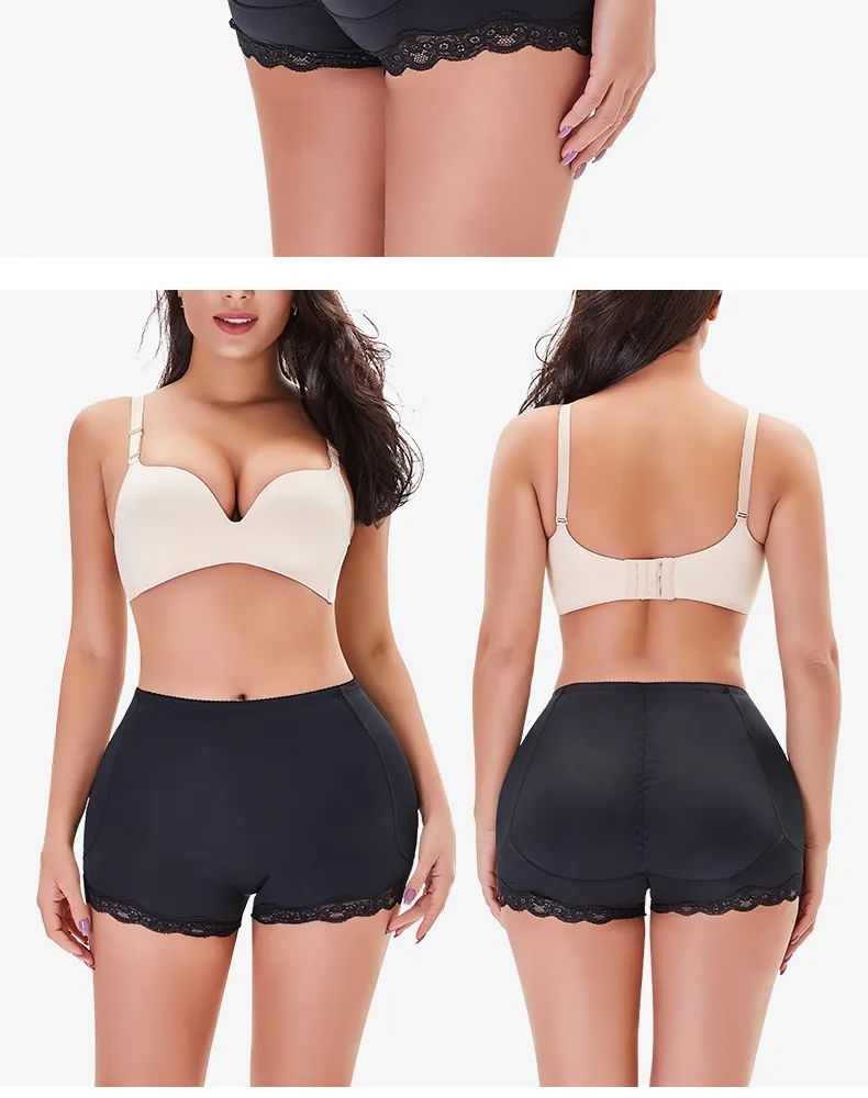 Women Butt Lifter Panty Fake Buttock Body Shaper Padded Underwear Lady Lift Bum High Waist Tummy Control Hip Panties