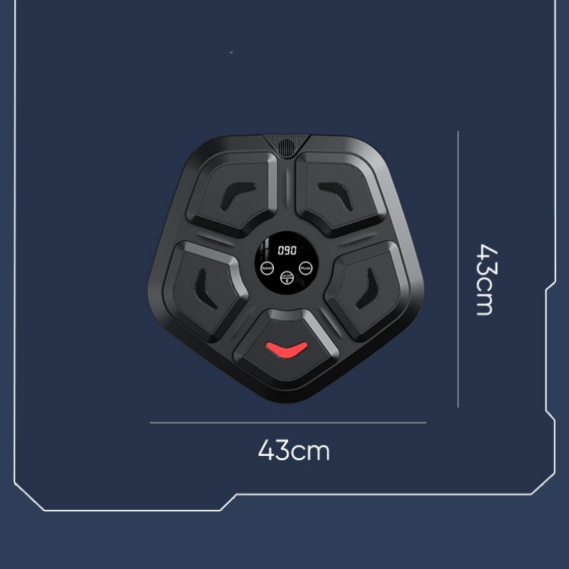 Music boxing target, intelligent Bluetooth boxing trainer, wall target, combat boxing machine, parent-child interactive device CRRSHOP Fitness Equipment free shipping Boxing