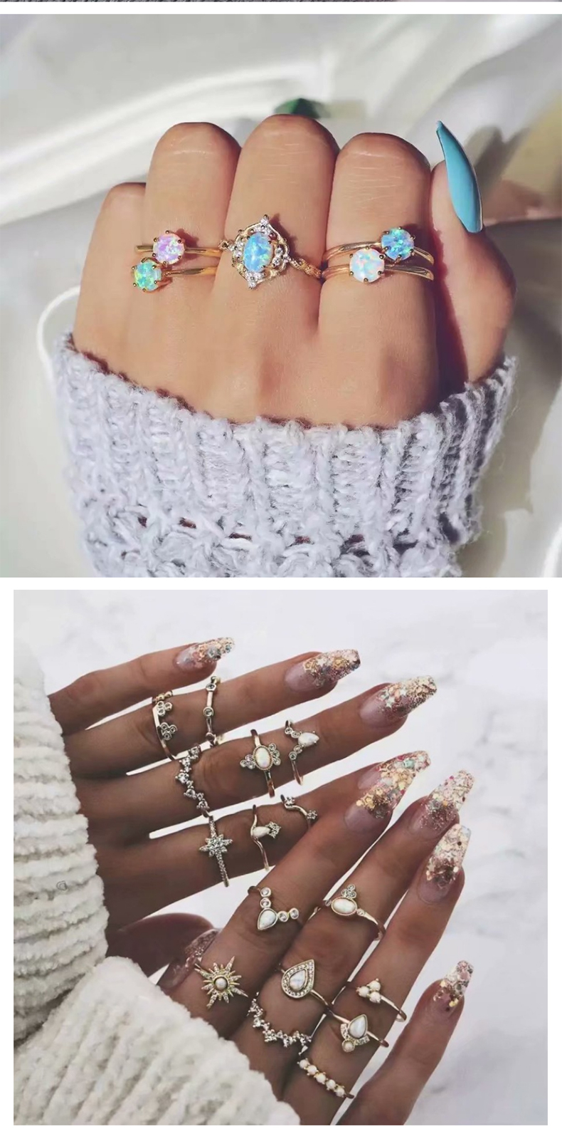 Women's Rings,Cute Rings Jewelry.These Unique,Pretty Rings,Can Be Perfect Mothers Day Gifts