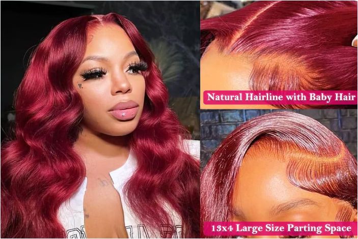 100% real curly hair body wave human hair and women virgin body wave full lace front