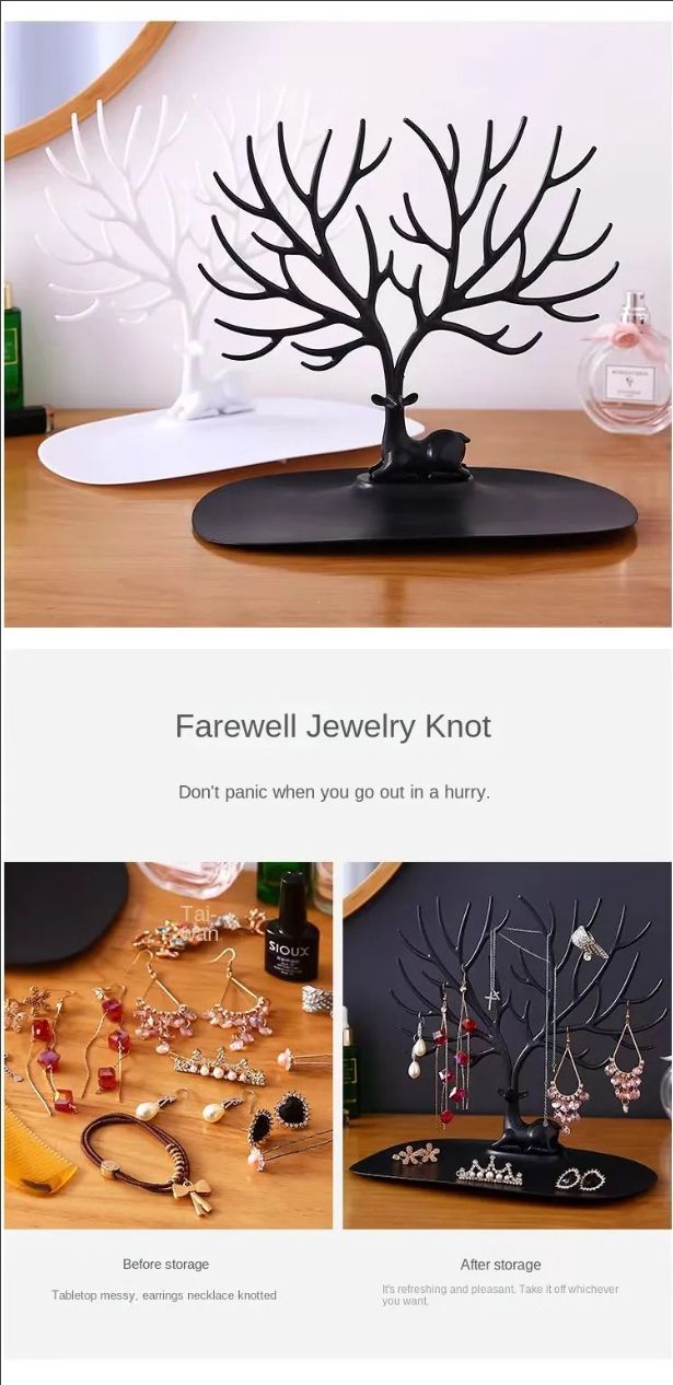 Antlers tree creative necklace jewelry display rack earrings bracelet jewelry storage display rack