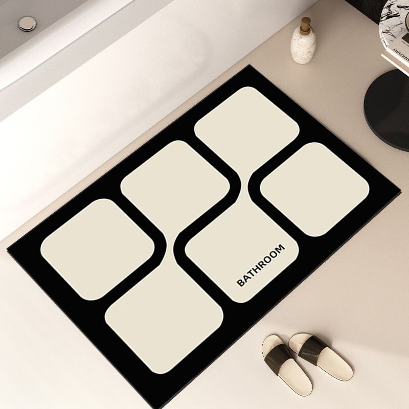 Soft Absorbent Diatom Mud Mat Wear-Resistant Non-Slip Carpet