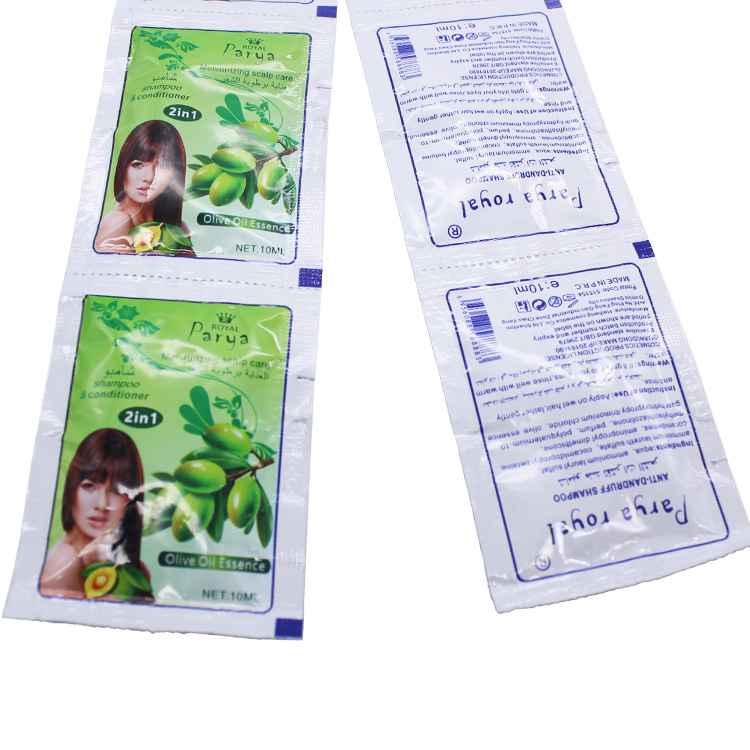 10 Bag /10pcs Parya Shampoo, Daily Dingle Use Packets, Travel Size 7-10ml 