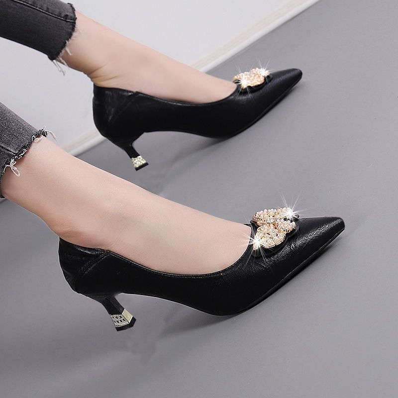 166 Butterfly diamond sexy pumps famous dress luxury high heels shoes women stiletto heels dress shoes